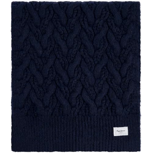 Pepe Jeans Wallis Scarf Schal, Blau (Dulwich Blue), Einheitsgröße von Pepe Jeans