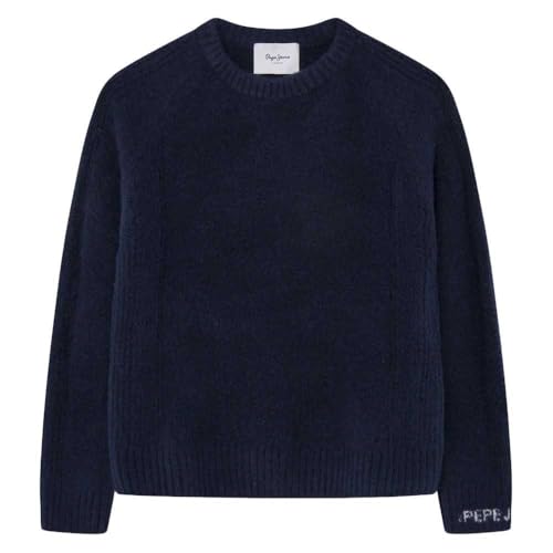 Pepe Jeans Mädchen Winnie Strickwaren, Blue (Dulwich Blue), 12 Jahre von Pepe Jeans