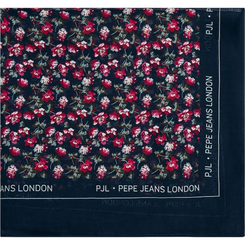 Pepe Jeans Woody Scarf Schal, Blau (Dulwich Blue), Einheitsgröße von Pepe Jeans