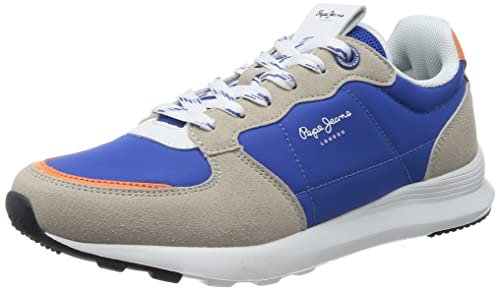 Pepe Jeans York Mix B Running Sneaker, Beat, 32 EU von Pepe Jeans