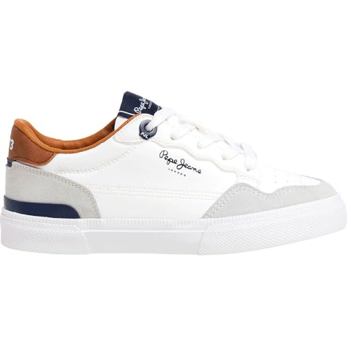 Pepe Jeans on Rump B Lederschuhe weiß von Pepe Jeans