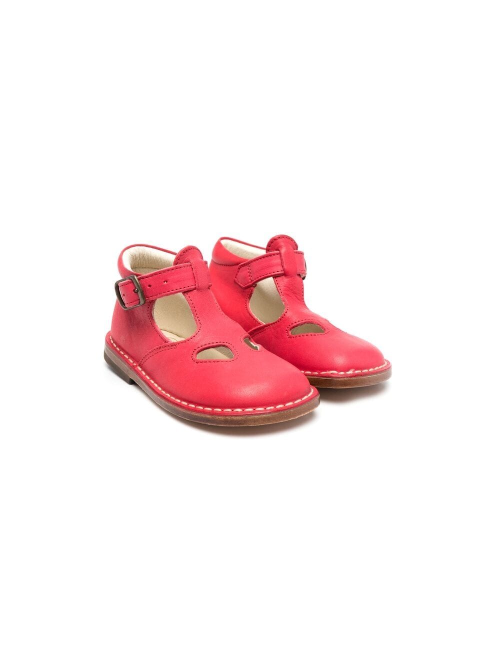 Pèpè Babyschuhe mit Cut-Outs - Rot von Pèpè