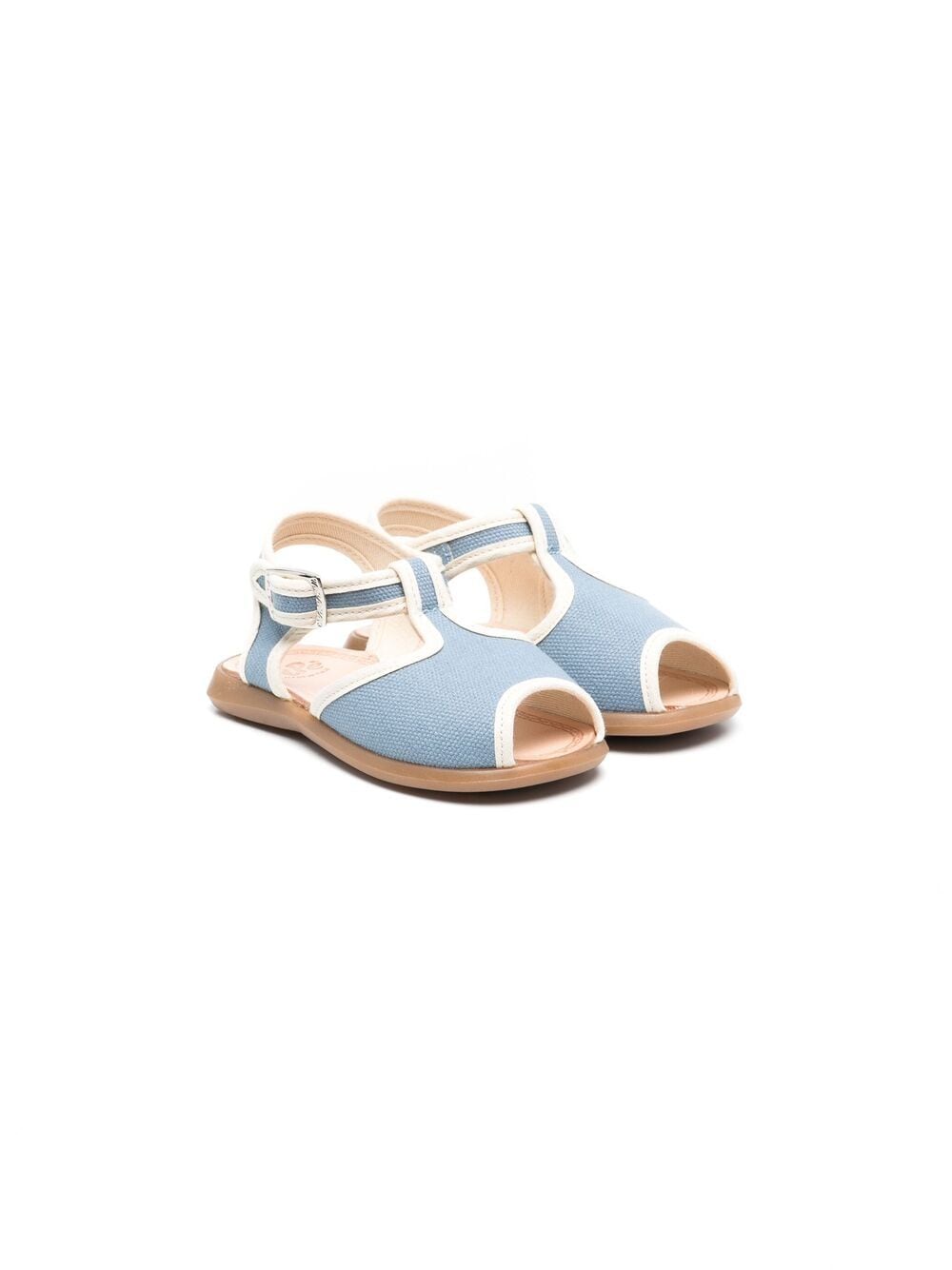 Pèpè Sandalen mit T-Riemen - Blau von Pèpè