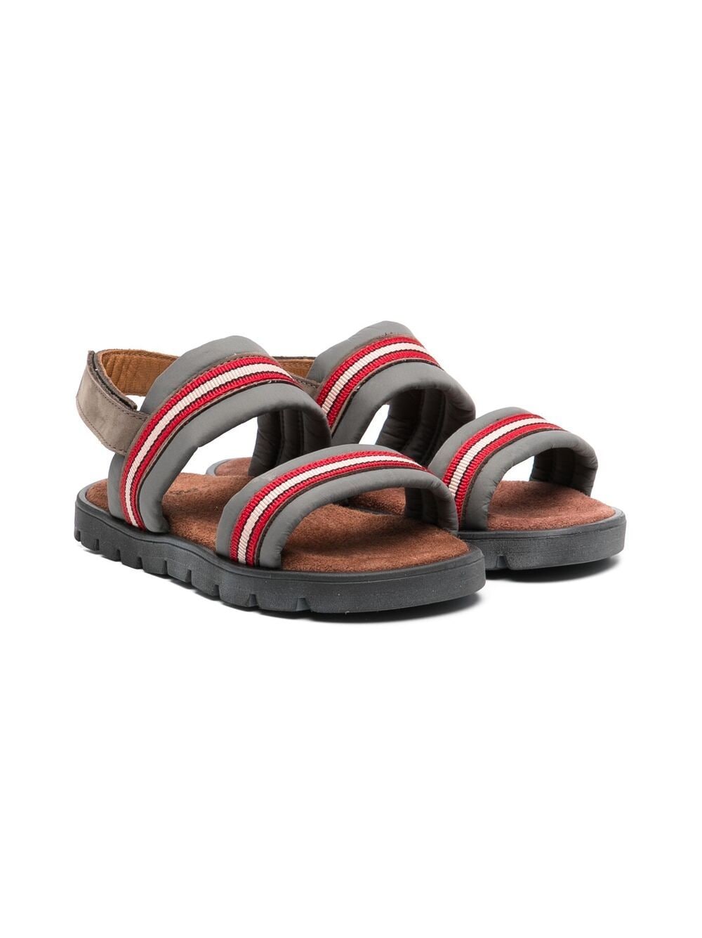 Pèpè Sandalen mit doppeltem Riemen - Grau von Pèpè