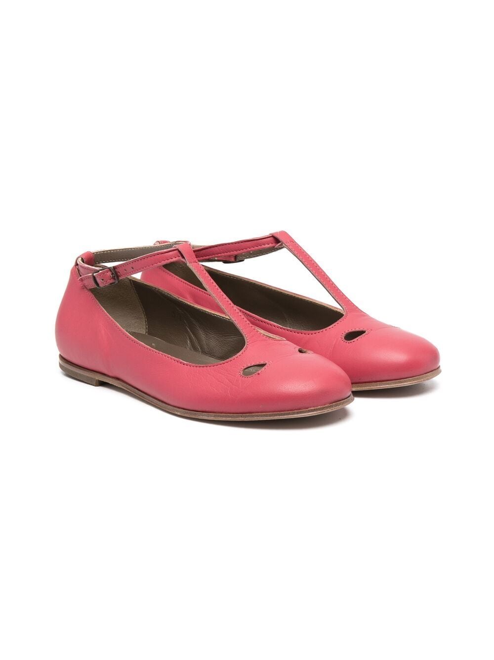 Pèpè Ballerinas mit Cut-Outs - Rosa von Pèpè