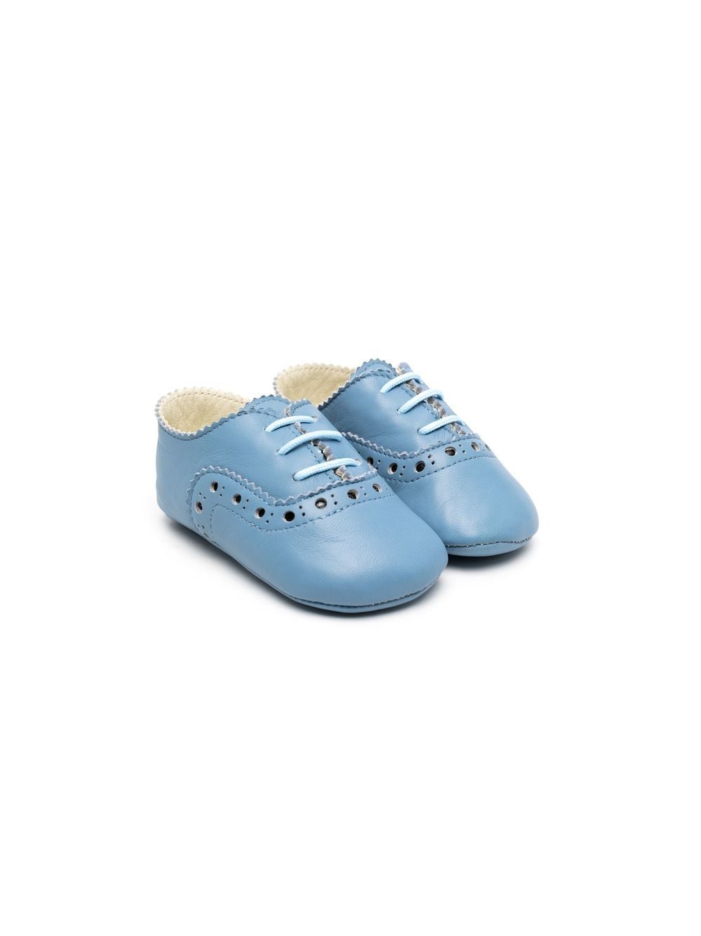 Pèpè Lauflernschuhe mit Schnürung - Blau von Pèpè