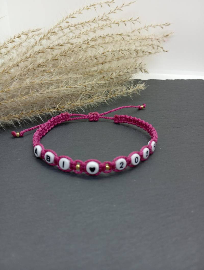 Abi 2025 Armband | Geschenk Für Abiturienten Abitur von Pepeandmeshop