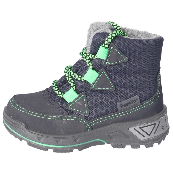 Pepino by Ricosta - Kid's Emil - Winterschuhe Gr 24 grau/blau von Pepino by Ricosta