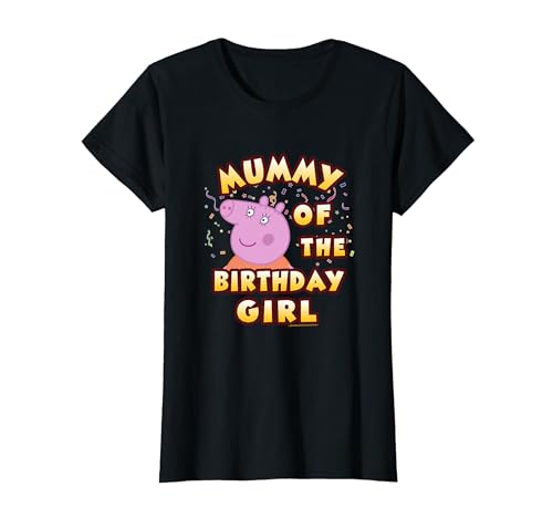 Peppa Pig Mummy Of The Birthday Girl T-Shirt von Peppa Pig