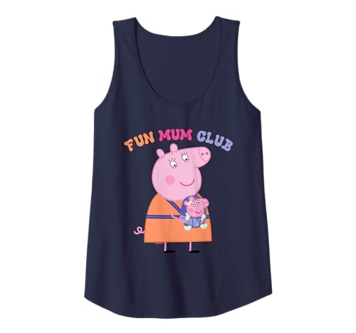 Damen Peppa Pig Mummy Pig Fun Mum Club Tank Top von Peppa Pig