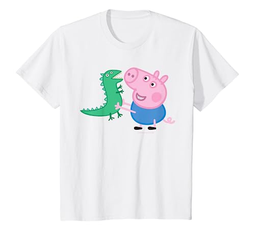 Peppa Wutz T-Shirt 98 104 116 128 kurzarm Junge Kinder Shirt George Pig Schorsch
