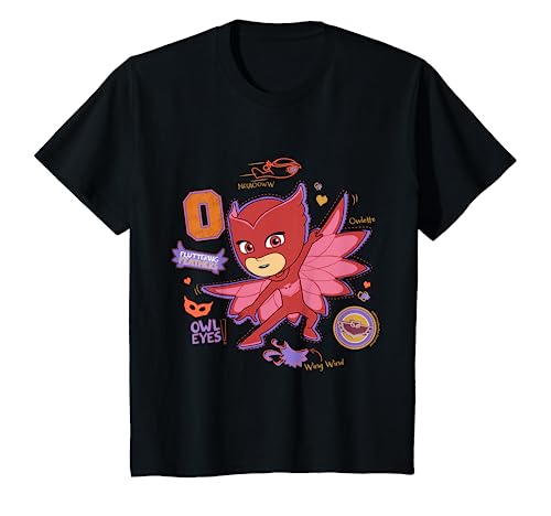 Kinder PJ Masks Owlette T-Shirt von Peppa Pig