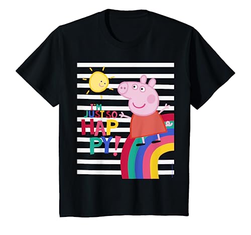 Kinder Peppa Pig Happy T-Shirt von Peppa Pig