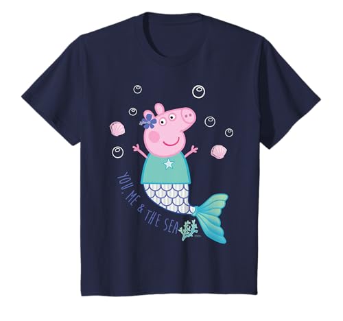 Kinder Peppa Wutz - Meerjungfrau T-Shirt von Peppa Pig