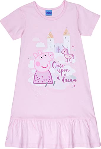 Peppa Pig/Peppa Wutz Mädchen Nachthemd mit Peppa 98845 rosa, Größe 92, 2 Jahre von Peppa Pig