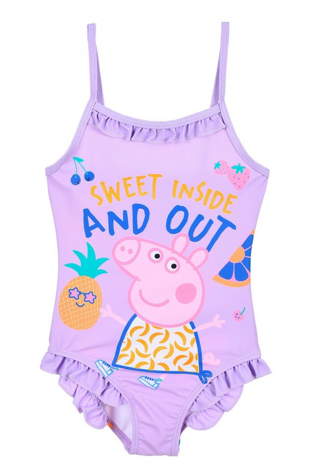Peppa Pig Badeanzug Peppa Pig Mädchen Badeanzug Peppa Wutz von Peppa Pig