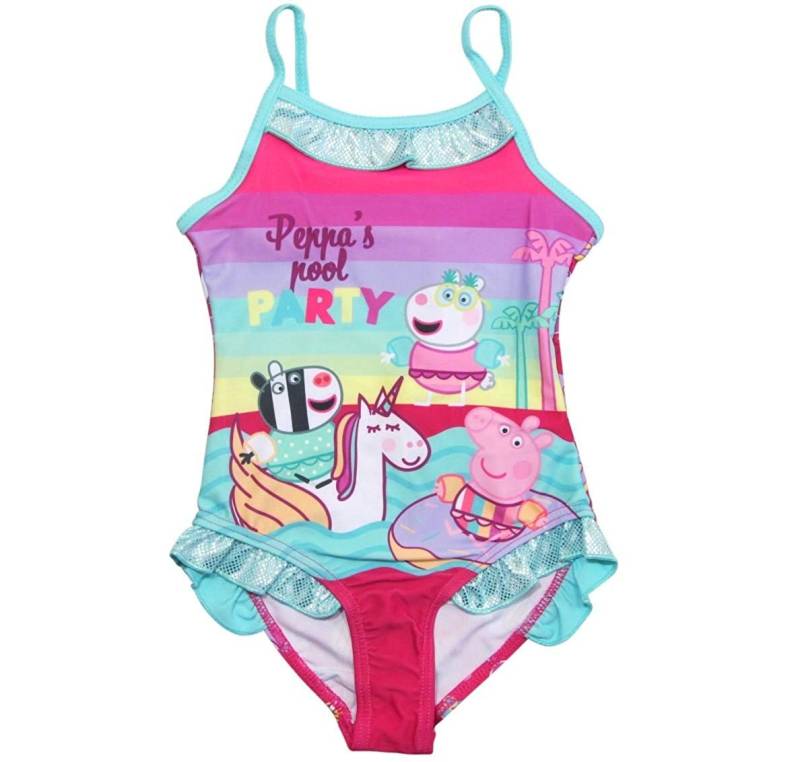 Peppa Pig Badeanzug Peppa Wutz Mädchen Kinder Badeanzug Bikini 3-8 Jahre Peppa Wutz Mädchen Bikini von Peppa Pig