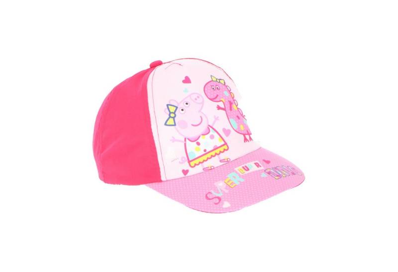 Peppa Pig Baseball Cap Bunte Kinder Kappe mit süßem Peppa Wutz Motiv, 100% Baumwolle von Peppa Pig