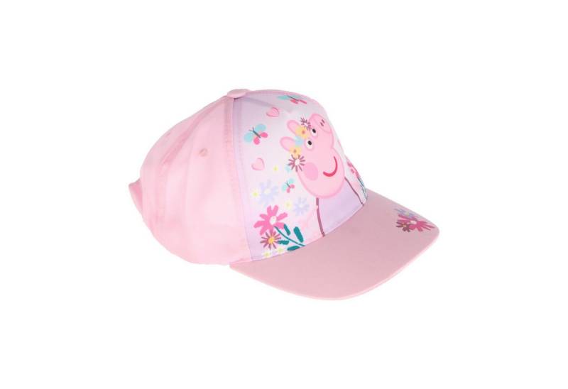 Peppa Pig Baseball Cap Bunte Kinder Kappe mit süßem Peppa Wutz Motiv, 100% Polyester von Peppa Pig