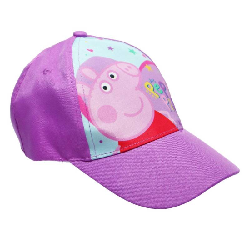 Peppa Pig Baseball Cap Peppa Wutz Pig Kinder Mädchen Basecap Baseball Kappe Mütze 100% Baumwolle, Gr. 52 bis 54 von Peppa Pig