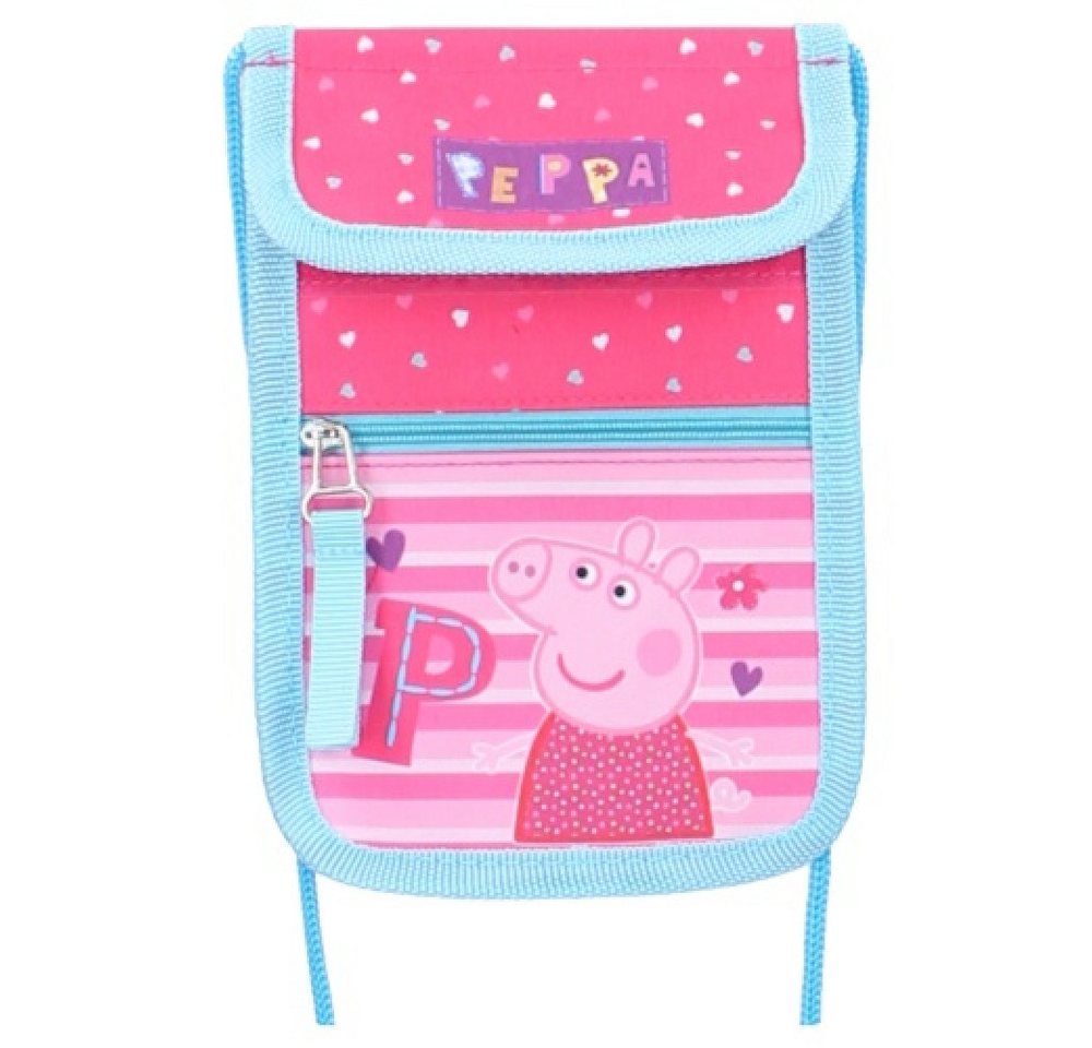 Peppa Pig Geldbörse Peppa Pig Brustbeutel für Kinder - P", wie Peppa" von Peppa Pig