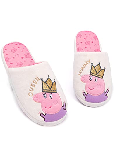 Peppa Pig Hausschuhe Frauen Damen Königin Mama Haus Schuhe Geschenk 38-39 EU von Peppa Pig