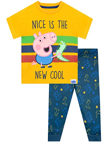 Peppa Pig Jungen Schlafanzug George Pig Mehrfarbig 104 von Peppa Pig