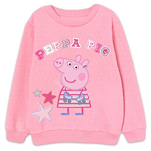 Peppa Pig Kids Rosa Baumwoll Sweatshirt (6 Jahre) von Peppa Pig