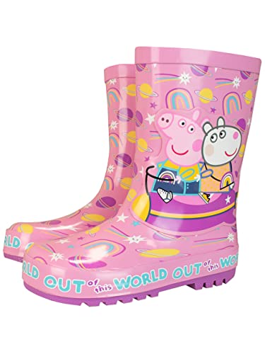 Peppa Pig Kinder Gummistiefel Rosa EU 27 (UK 9) von Peppa Pig