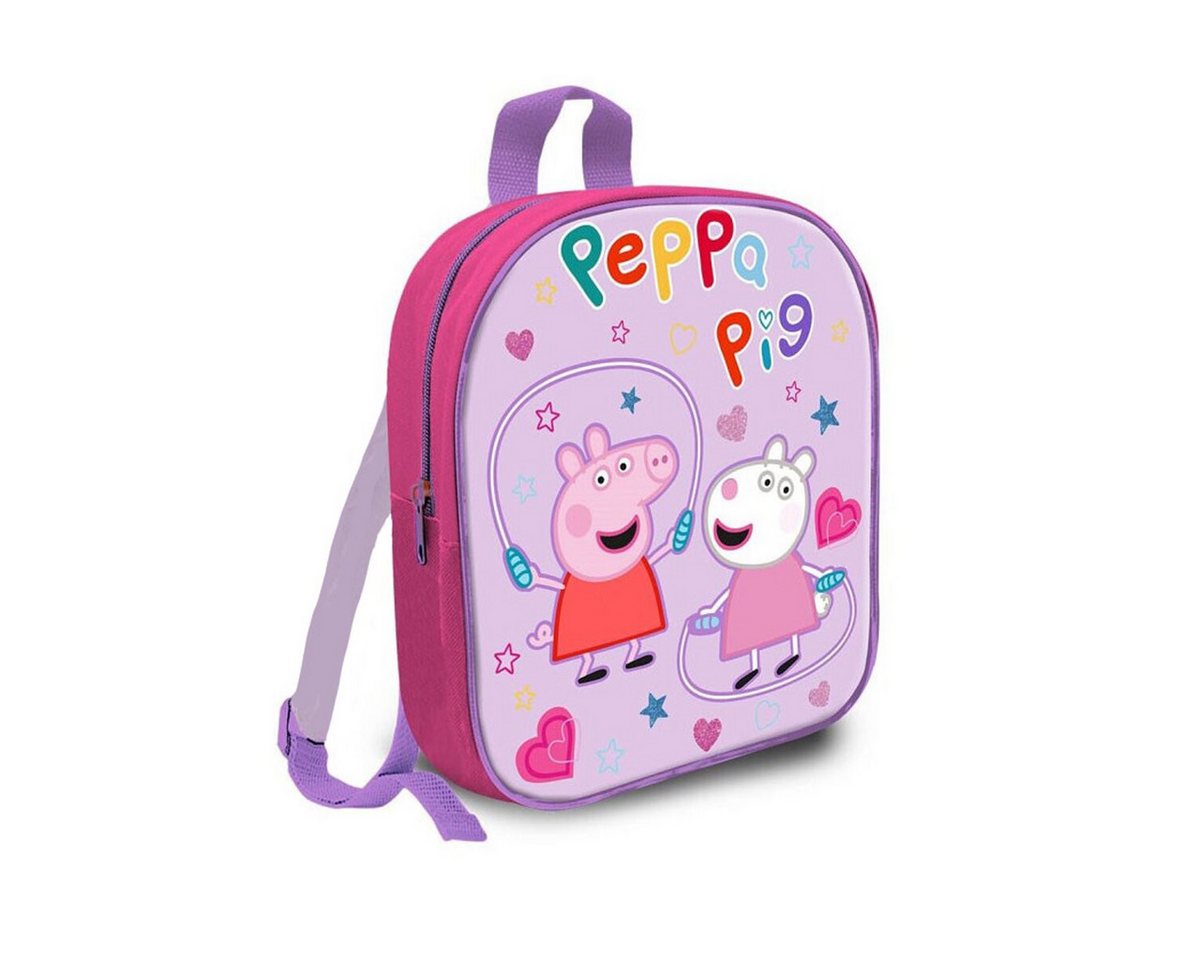 Peppa Pig Kinderrucksack Peppa Wutz Rucksack 29 cm Kindertasche Skipping Rope (1-tlg) von Peppa Pig