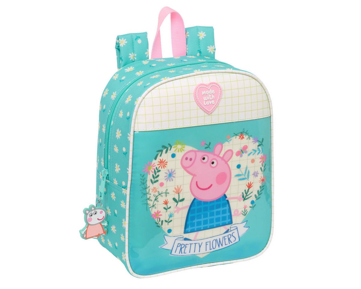 Peppa Pig Kinderrucksack Rucksack Kinderrucksack Freizeitrucksack Peppa Pig Pretty flowers Gelb von Peppa Pig