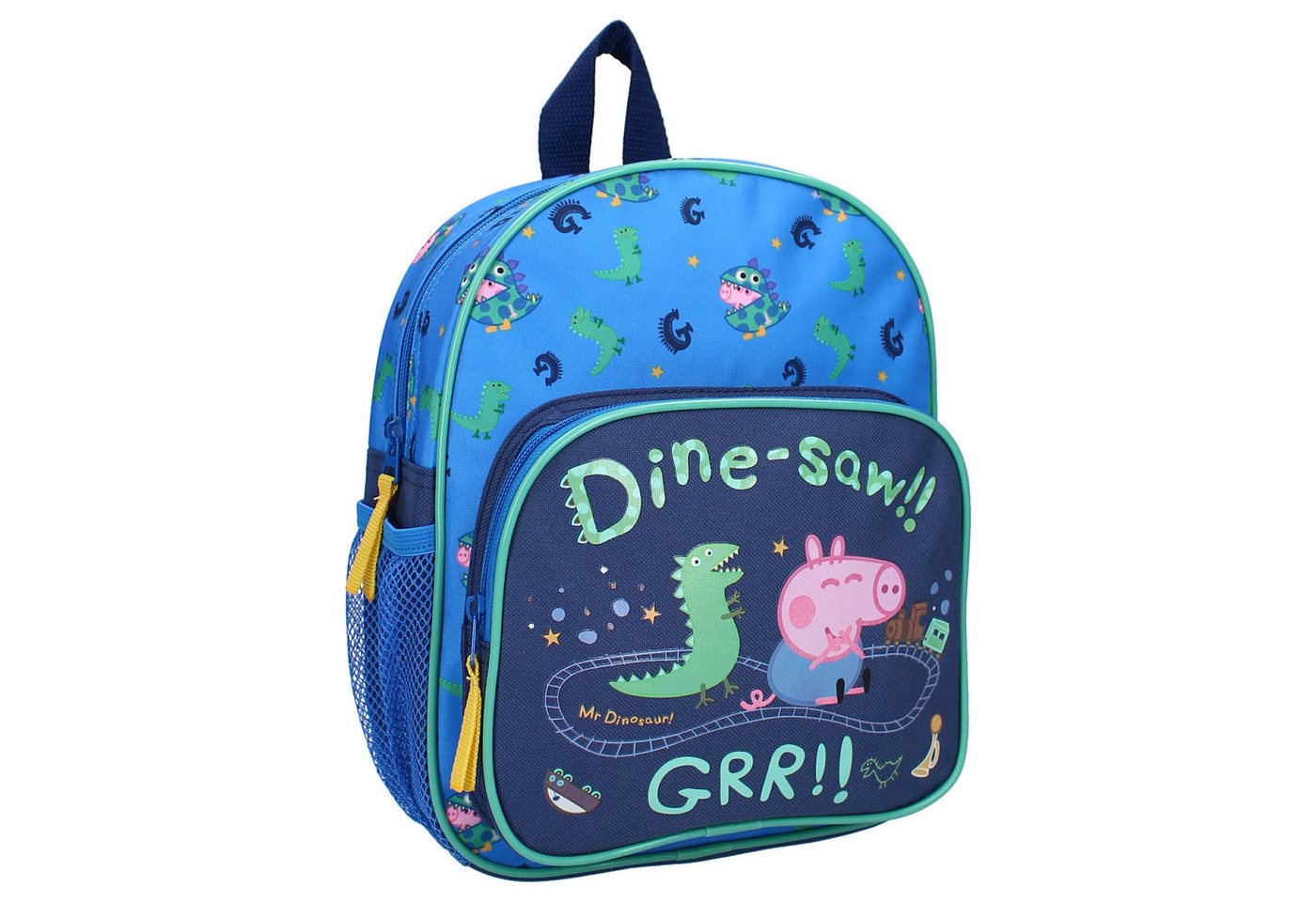 Peppa Pig Kinderrucksack Rucksack für Jungs – Cooles Dino-Motiv Schultasche von Peppa Pig