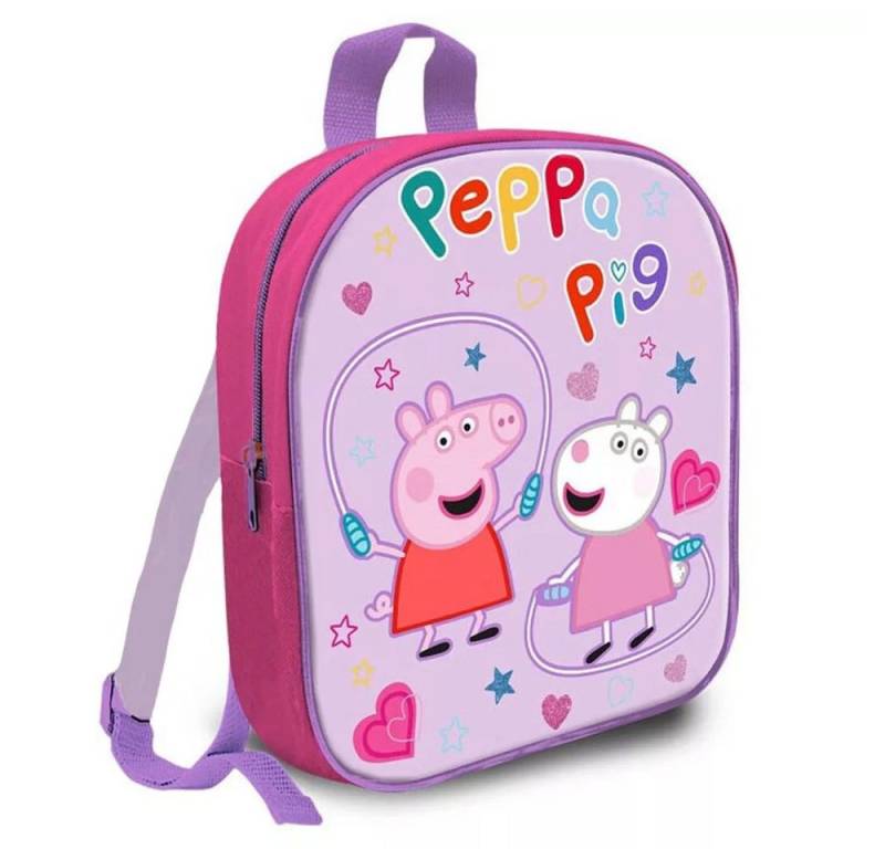 Peppa Pig Kinderrucksack Wutz Kinder Rucksack Kindergarten Tagesmutter Tasche 29cm von Peppa Pig