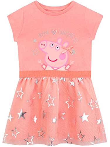 Peppa Pig Mädchen Kleid Rosa 104 von Peppa Pig