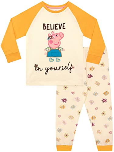 Peppa Pig Mädchen Schlafanzug Mehrfarbig 116 von Peppa Pig