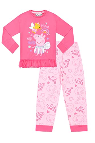 Peppa Pig Make Your Own Magic Pyjama Set aus Baumwolle, lang, Rosa, rose, 2-3 Jahre von Peppa Pig