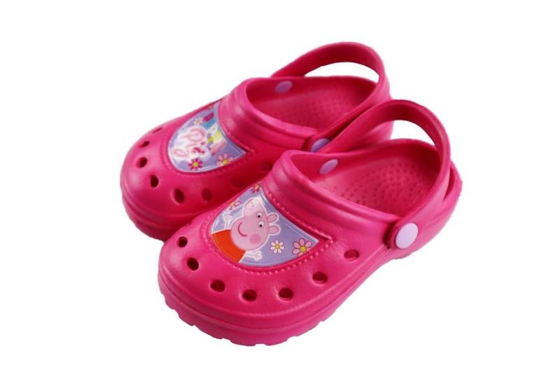 Peppa Pig Peppa Pig Wutz Clogs Kinder Sandalen Clogs Clog Gr. 22 bis 33 von Peppa Pig