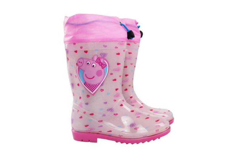 Peppa Pig Peppa Wutz Kinder Mädchen Stiefel Regenstiefel Gummistiefel Gr. 23 bis 32 von Peppa Pig