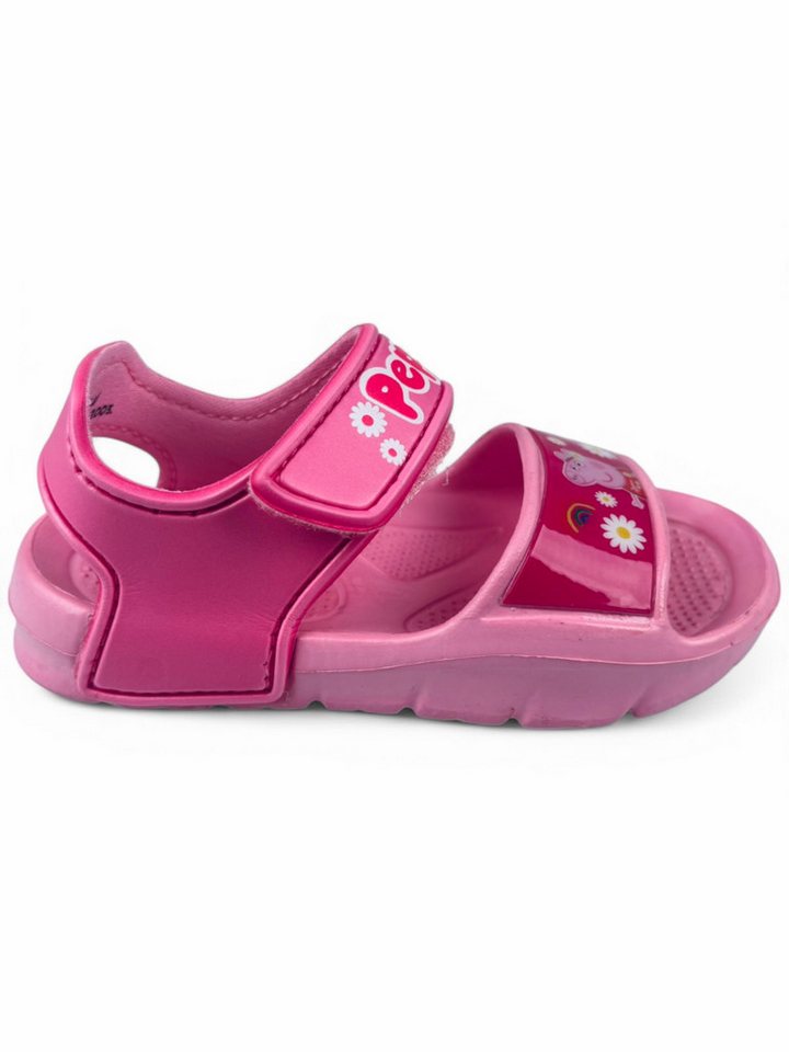Peppa Pig Peppa Wutz Sandale (2-tlg) Mädchen Strandschuhe mit Klettverschluss Gr. 22 - 31 von Peppa Pig