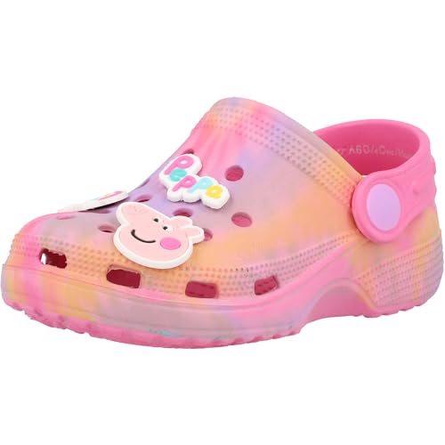 Peppa Pig Riveted Badge Eva Clog Rosa/Lila Eva 26 EU von Peppa Pig