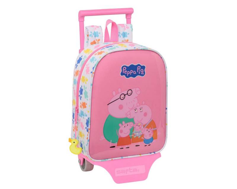 Peppa Pig Rucksack Kinder Rucksack Peppa Pig Baby pig Bunt 22 x 27 x 10 cm von Peppa Pig