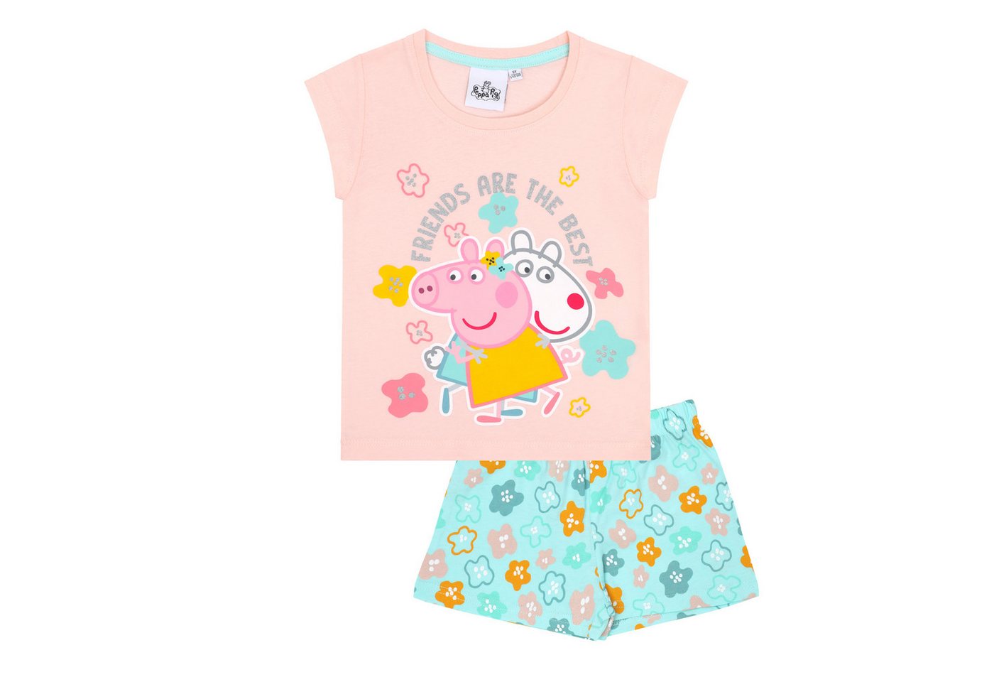 Peppa Pig Schlafanzug Peppa Pig Mädchen Schlafanzug kurzarm (Peppa Wutz) von Peppa Pig