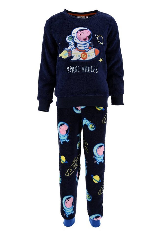 Peppa Pig Schlafanzug Peppa Wutz George Kinder Jungen Pyjama langarm Nachtwäsche (2 tlg) von Peppa Pig