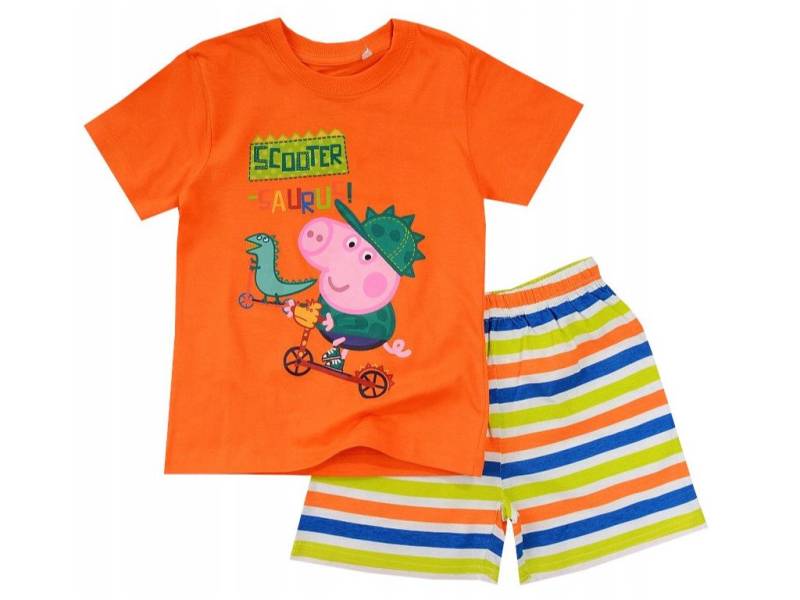 Peppa Pig Shorty kurzer Schlafanzug Pyjama Peppa George von Peppa Pig