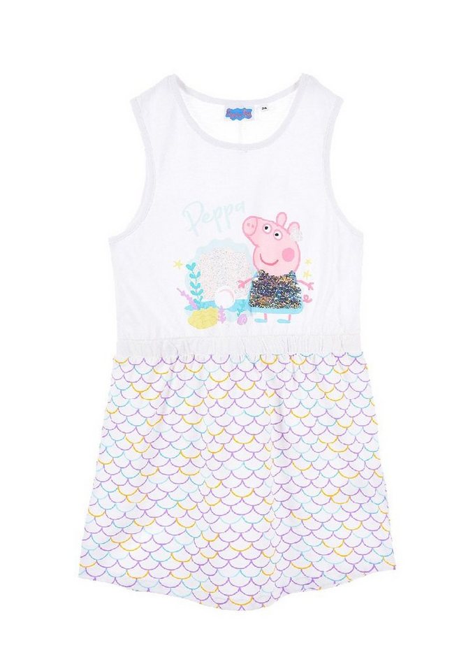 Peppa Pig Sommerkleid Peppa Wutz Dress Pailletten Sommer-Kleid von Peppa Pig