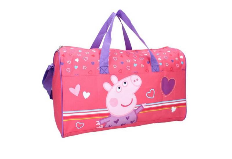 Peppa Pig Sporttasche Freizeittasche für Schule Sport und Ausflüge 40 × 19 × 24 cm von Peppa Pig