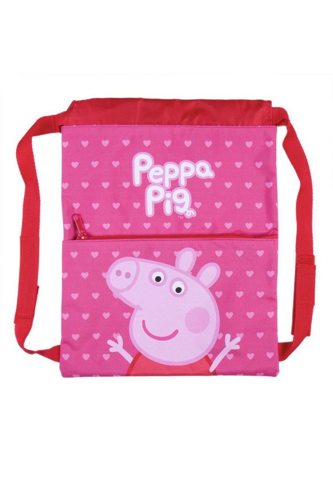 Peppa Pig Turnbeutel Peppa Wutz Schuhbeutel Sportbeutel von Peppa Pig