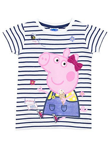Peppa Wutz Mädchen T-Shirt 110 von Peppa Pig