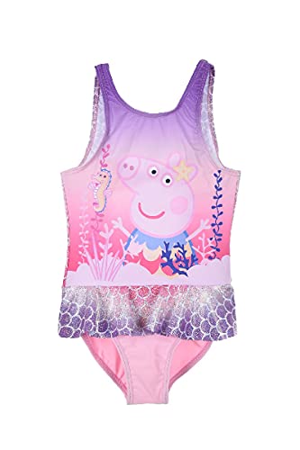 Peppa Wutz - Peppa Pig Badeanzug Bademode (Pink, 116) von Peppa Wutz - Peppa Pig