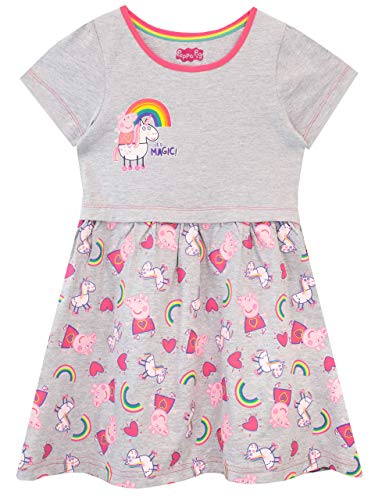 Peppa Wutz Mädchen Peppa Pig Kleid Mehrfarbig 104 von Peppa Pig